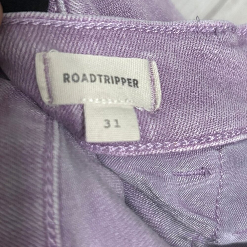 Madewell Lavender Roadtripper Pants Size 31 - Picture 7 of 8